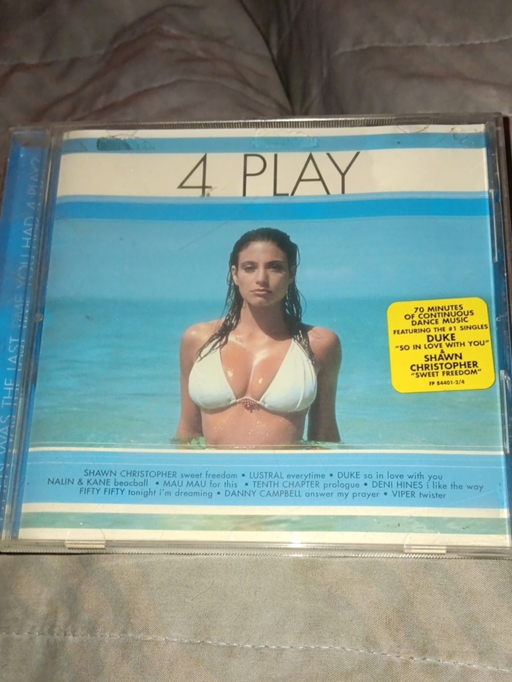 4 PLAY Compilation CD - White Bikini Cover